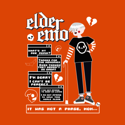 Elder Emo T-Shirt Official MCR Merch