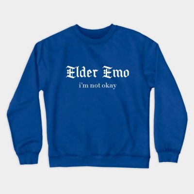 Mcr Elder Emo Crewneck Sweatshirt Official MCR Merch