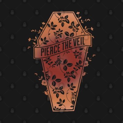 Pierce The Veil Red Degrade T-Shirt Official MCR Merch