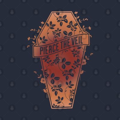 Pierce The Veil Red Degrade Crewneck Sweatshirt Official MCR Merch