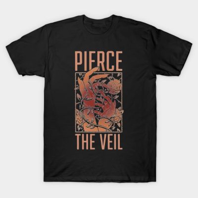 Pierce The Veil Red Hand T-Shirt Official MCR Merch