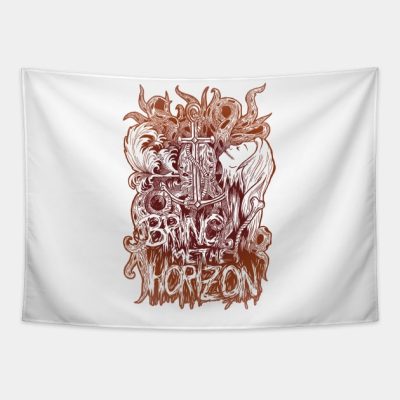 Bring Me The Horizon Red Retro Tapestry Official MCR Merch