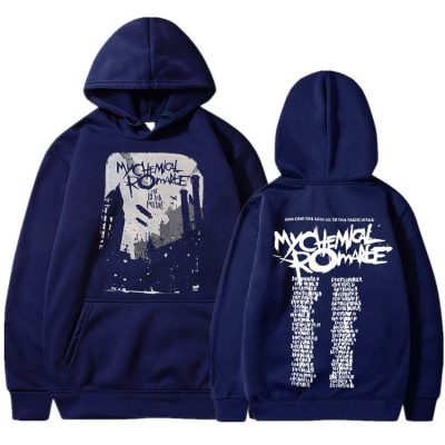 My Chemical Romance Hoodies Men Womens Black Hoody Parade Punk Emo Rock Sweatshirt Fall Winter Jacket 1 - MCR Shop