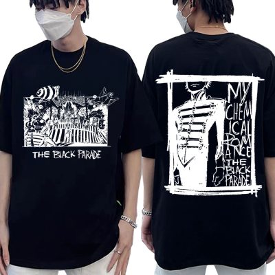 My Chemical Romance Mcr Dead T Shirt Black Parade Punk Emo Rock Band Summer T Shirts - MCR Shop