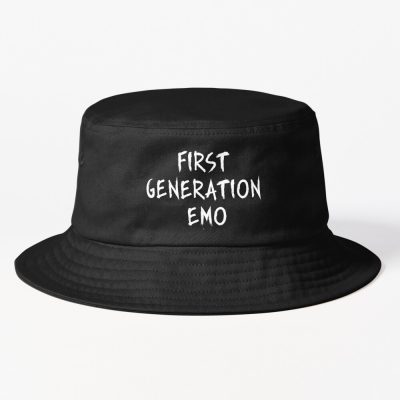First Generation Emo Corporate Elder Goth Bucket Hat Official MCR Merch