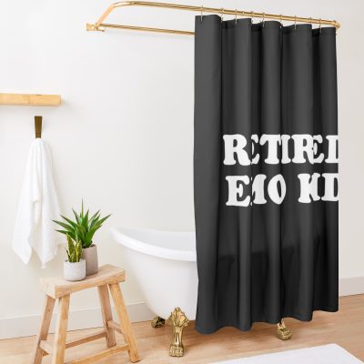 Retired Emo Kid Shower Curtain Official MCR Merch
